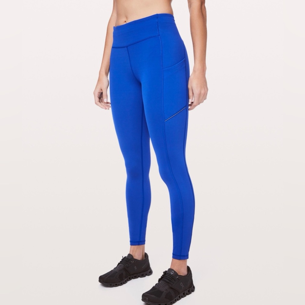Lululemon Athletica luxtreme Blue Leggings size 2 NWOT